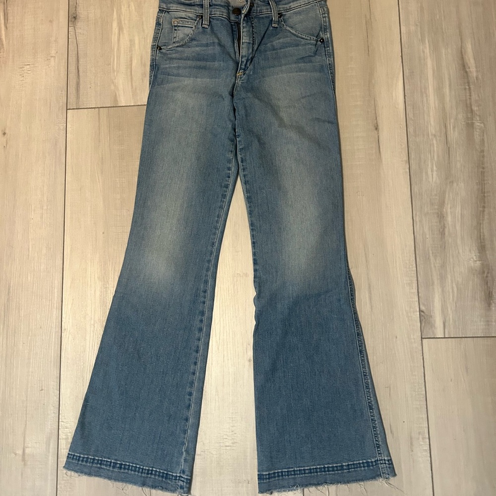 Joe Jeans 26 Trouser Bootcut Denim Jeans Light Blue Light Weight Stretch